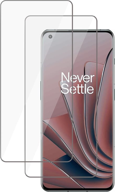 Screenprotector geschikt voor OnePlus 10 Pro - Tempered Glass Screen Protector - 2 Stuks