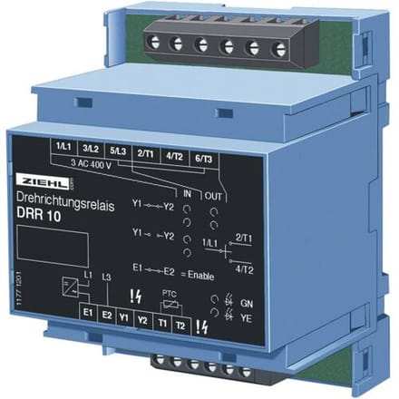 Ziehl DRR10 P 222546 Snelheidsbewaking Aantal relaisuitgangen: 3