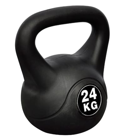vidaXL - Kettlebell - met - kunststof - mantel - 24kg