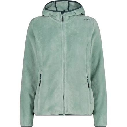 Dames fleece met capuchon CMP