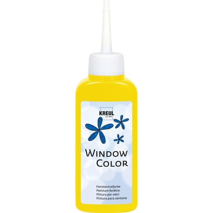 Kreul Window Color, 80 ml - Zonnegeel