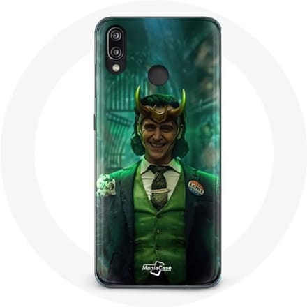 Coque pour Huawei P20 Lite Loki Thor Ragnarok avec Casque Affiche Personnage Série Saison 1