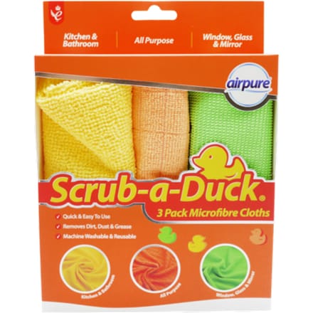 Airpure Scrub-a-Duck Microvezeldoeken - 3-Pack