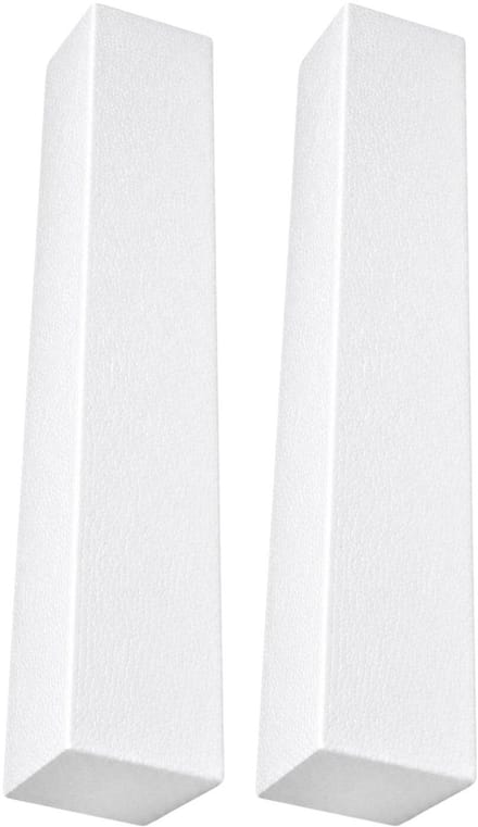 Piepschuim vormen - baksteen - 2x - 60 x 10 x 10 cm - styropor hobby / DIY vorm - basis knutselfiguren