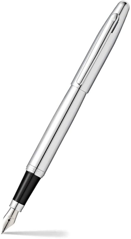 Sheaffer vulpen - VFM E9421 - F - Polished chrome chrome plated