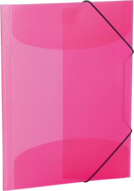 HERMA 3-flap folder - for A3 - translucent pink