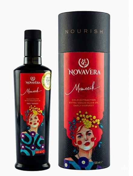 Nova Vera Memecik Premium Extra Vierge Olijfolie – Nr.1 Producent Wereld 2024 & 2025