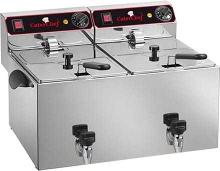 Friteuse 09L+09L - CaterChef 680209 - Horeca