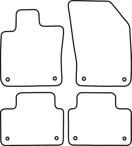 Automatten | Mattenset Volvo S60 - 2001 - 2010