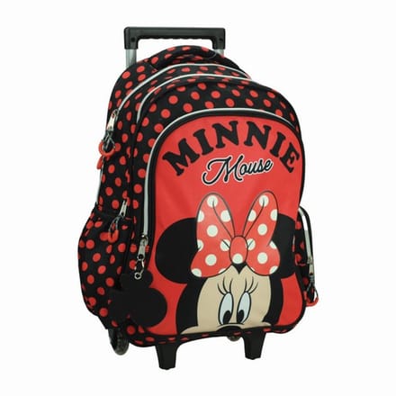 Disney Minnie Red Dots rollende schooltas, tas 46 cm