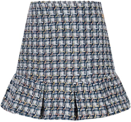 Le Chic - TIVVY winter-tweed skirt - Winter Tweed - Maat 152