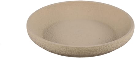 PTMD - Schaal Hillie - Beige - 35x35x6cm