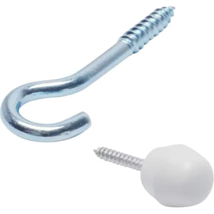 Sencys - Eindknop - Wit - 4 Stuks