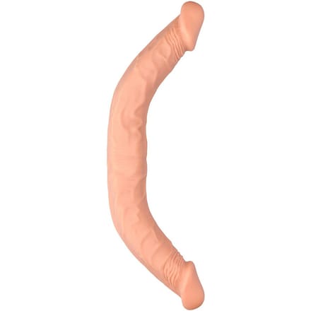 Dubbele Dildo Huidskleur - 43 cm