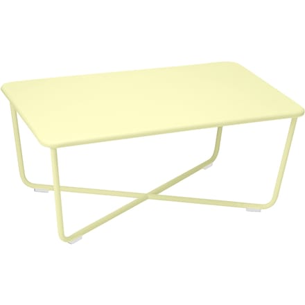 Fermob CROISETTE lage tafel - A6 citroensorbet