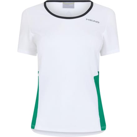 Head Dames/Dames Technisch T-shirt (Wit, Groen)