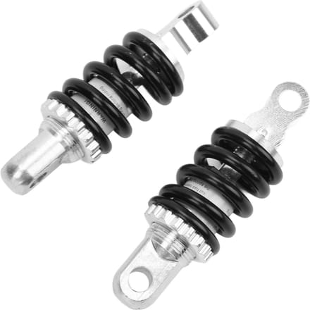 1 paar schokdemper instelbare demping achtervering veer voor scooter motorfiets 105mm black
