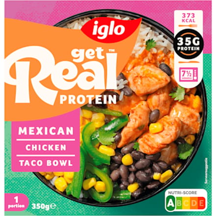 GetReal Protein Mexican Chicken