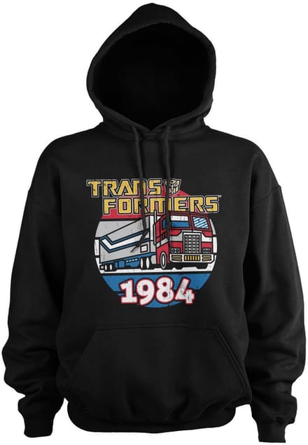 Transformers Optimus Prime uit 1984 - Zwart hoodie