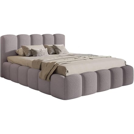 Bedframe Chloe II bouclé met opbergruimte 180 x 200 cm | NADUVI Collection
