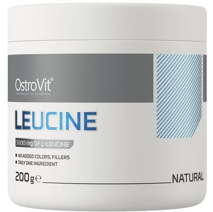 Aminozuren - OstroVit Supreme Pure Leucine 200 g natuurlijk -