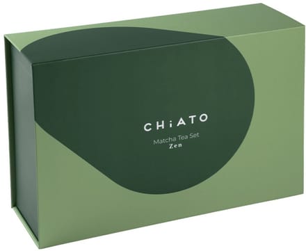 Matcha theeset CHiATO Zen Yin Yang – Wit / Zwart