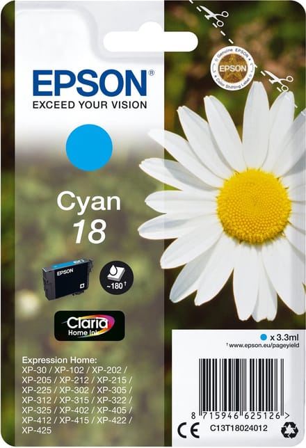 Original Ink Cartridge Epson C13T18024022