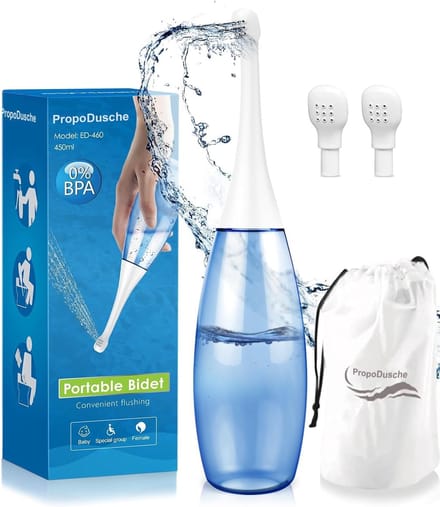 Draagbaar Bidet - Persoonlijke Douche - Postpartum Zorg - Medische Kwaliteit Materialen - 450 ml Capaciteit