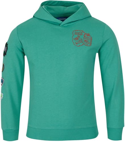 Someone Jongens sweater - Fred-SB-16-D - Groen