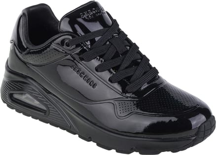 Skechers Uno-Shiny One, Vrouwen, Zwart, Sneakers, maat: 36,5