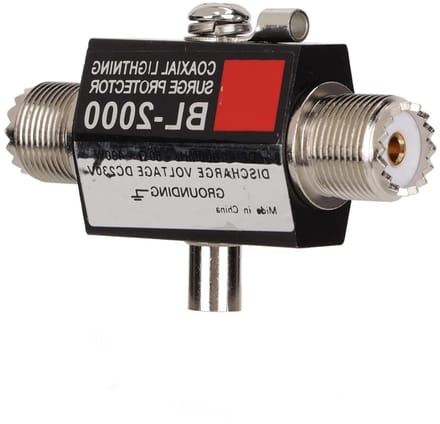 Bliksemafleider Coaxiaal Bliksemspanningsbeveiliger Vrouwelijk Naar Vrouwelijk PL-259 Socket