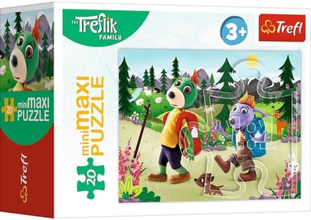 Puzzel 20 miniMaxi Dzień Treflików 4 TREFL - Puzzel met 20 stukken