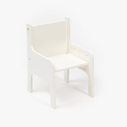 Ette Tete Tulla Chair - Wit- Montessori Kinderstoel Verstelbaar
