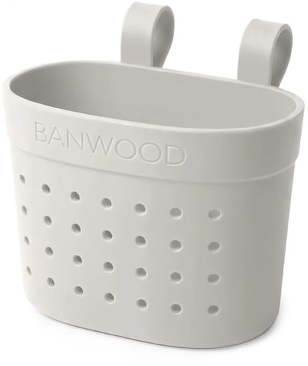 Banwood - Pin & Ride basket - Fietsmandje - Mandje voor stepjes - Ivory
