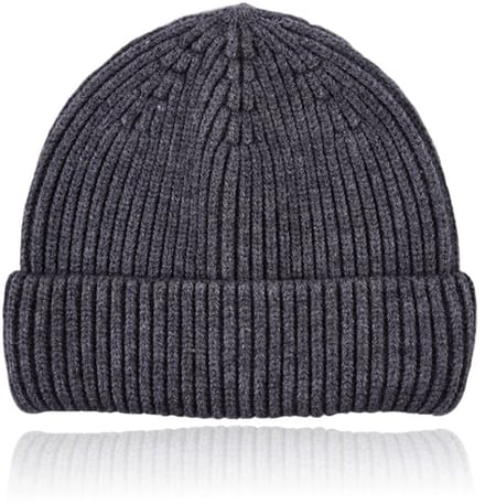 LGT JWLS Donkergrijs Beanie Muts voor Dames Medium Pasvorm