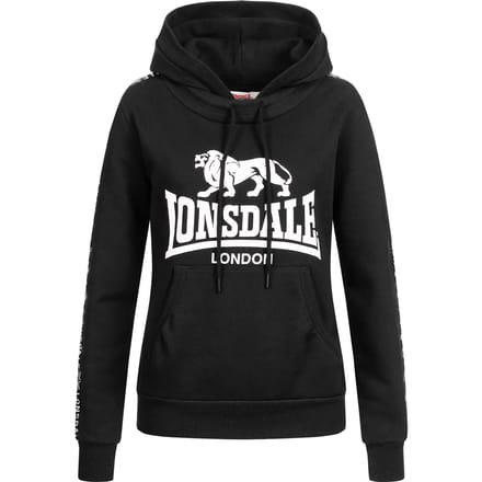 Lonsdale dameshoodie Dihewyd sweatshirt met capuchon