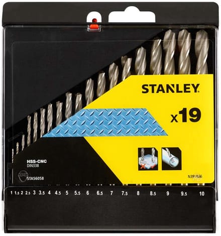 Stanley Accessoires - 19-delige metaalborenset STA56058-QZ