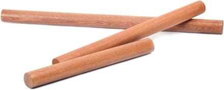 Deegroller Hout - Bakgereedschap - Bakken Thuis - Massief Hout - 2.54 cm - Niet gespecificeerd
