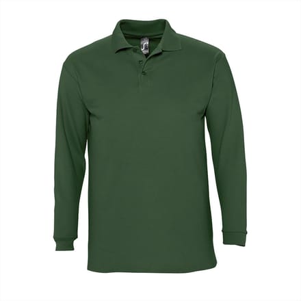 SOL'S Long Sleeve Polo Winter II L549 - Golf Green - S