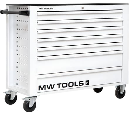 Gereedschapswagen 7 lades wit MW Tools GW307W