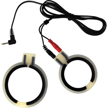 Rimba Electro Sex cock rings bi-polar round 2 pcs