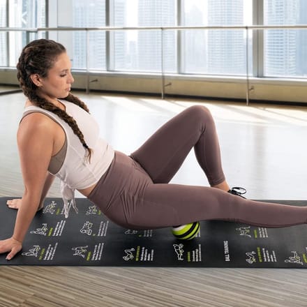 Vibrerende Foam Roller - Oranje - One Size
