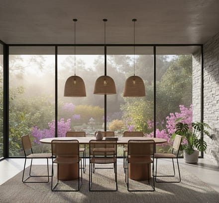 Eettafel Ovaal Walnoot Eikenhout – - 240x120 cm - Eiken - Novihome