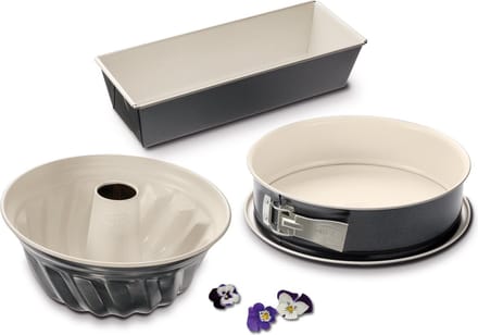 Dr. Oetker Bakvormen Set - Springvorm - Tulbandvorm - Cakevorm - 3-Delig