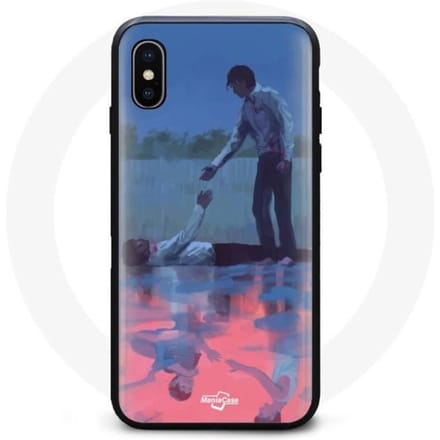 Coque Iphone XS Max Squid Game Seong Gi Hun nr. 456 EN Cho Sang Woo nr. 218