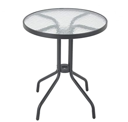 Moderne Bijzettafel voor Buiten - Grijs, 60 cm