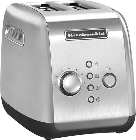 KitchenAid 5KMT221ESX - Broodrooster - RVS - 2 Sleuven - Automatisch - 1100 W