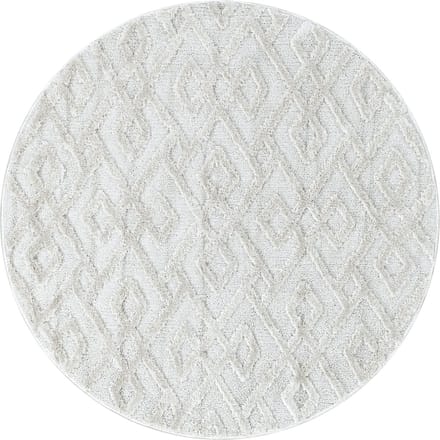 SOFIA MODERN CRÈME ROND VLOERKLEED