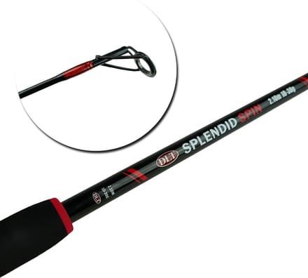 DLT Splendid Spin - 2.10m - 10-30g - Spinhengell - Werphengel - Rood