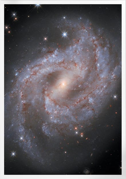 Galaxy NGC 2525 | Space, Astronomie & Ruimtevaart Poster | B2: 50x70 cm